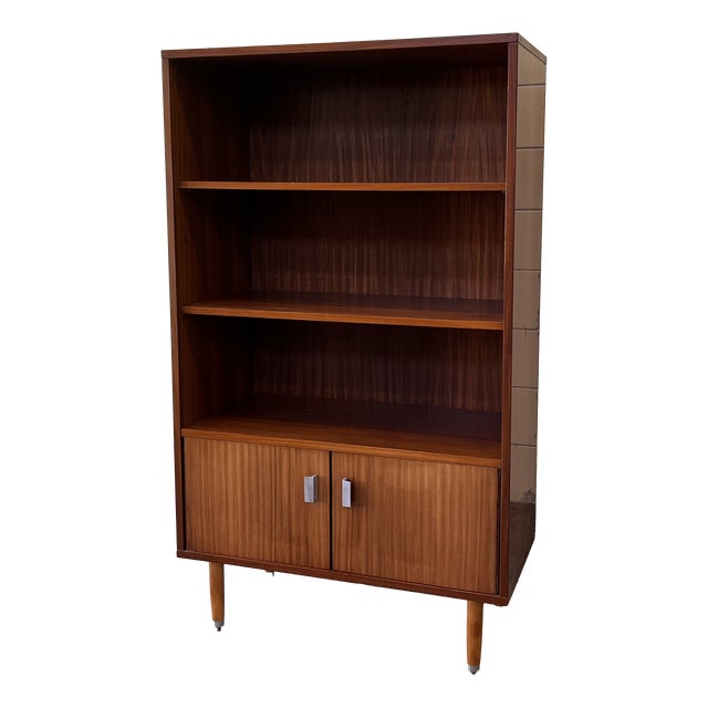 Vintage Belgian Bookcase, 1960s For Sale