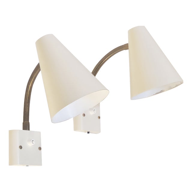 Wall Lamps from Boréns, 1960s, Set of 2 For Sale
