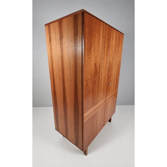 Brown Vintage Wardrobe by Francisek Mezulanik, 1960s For Sale - Image 8 of 12