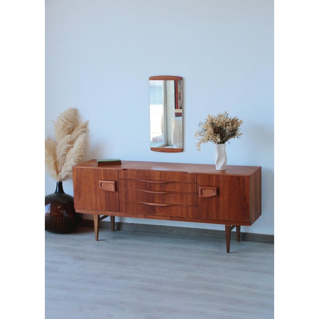 Scandinavian Teak Sideboard, 1960s For Sale - Image 11 of 18