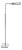 Mid 20th Century Koch & Lowy Omi Chromed Steel Adjustable Pharmacy Floor Lamp For Sale