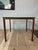 1980s Mid Century Faux Bois Textured Metal and Glass Side Table, 1980s For Sale - Image 5 of 9