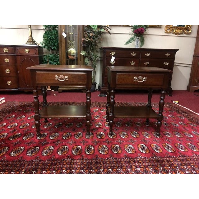 Vintage Kling Furniture Nightstands a Pair Chairish