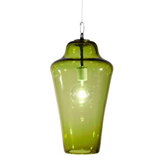 Lavra Pendant Light from the Versuvius Collection in Citron For Sale
