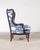 Louis XV Style Wingback Bergere Á Oreilles Crewel Work For Sale - Image 10 of 18