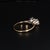 Mid 20th Century Mid 20th Century 14k Yellow Gold Diamond Ring With Two Round Diamonds (~1.7ctw) - Size 11.75 For Sale - Image 5 of 8
