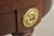 Baker Furniture Company Baker Pair of Mahogany Round Plant Lamp Stands For Sale - Image 4 of 12