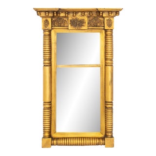 American Giltwood Framed Mirror For Sale
