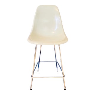 Eames Molded Fiberglass Counter Stool by Herman Miller For Sale