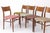 Vintage German Chairs from Lübke, 1960s, Set of 5 For Sale - Image 3 of 10