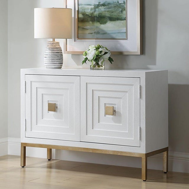 Modern Glam Cabinet For Sale - Image 4 of 9