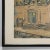 Folk Art Vintage Post Impressionist Italian Village Cityscape (Watercolor on Paper) For Sale - Image 3 of 4