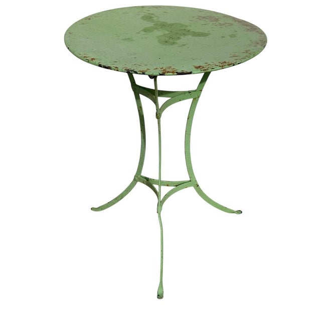 Wrought Iron Pedestal Table, France, 1880 For Sale - Image 4 of 11
