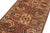 1990s Shabby CHic Ziegler 1990's Pink/Tan Wool Runner Rug- 3'3'' X 18'3'' For Sale - Image 5 of 10
