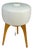 Large Floor Lamp in Wood & Frosted Glass by Uluv, Czechoslovakia, 1960s For Sale
