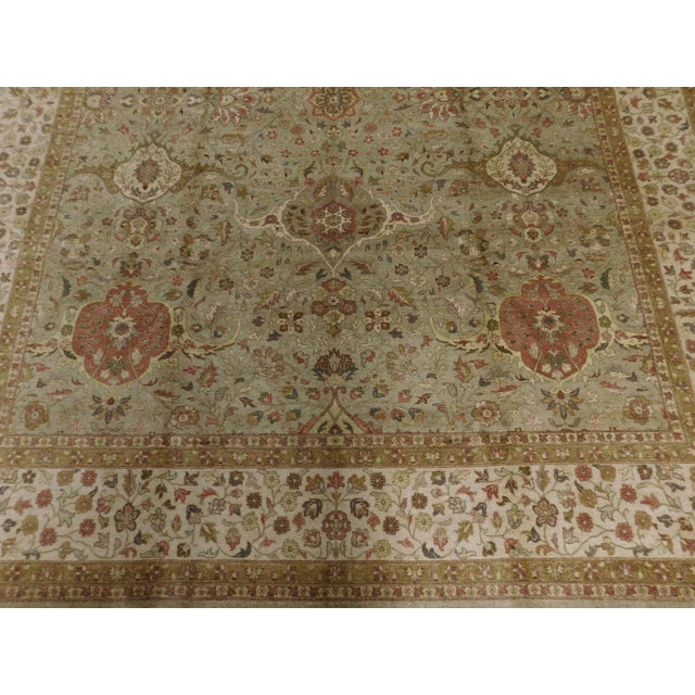 Hand Knotted Rug in Soft Color. For Sale - Image 14 of 18