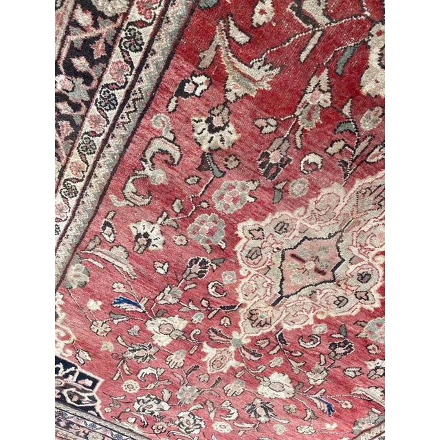 Large Mid-Century Mahal Rug For Sale - Image 10 of 18