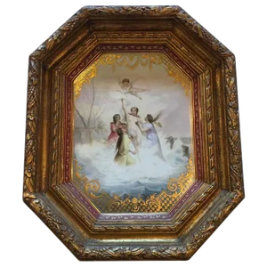 Late 19th Century "Triumph der Venus" Royal Vienna Platter