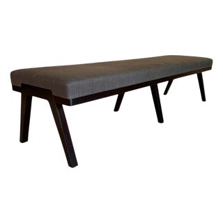 Holly Hunt Hadrien Bench by Jean-Michel Wilmotte For Sale