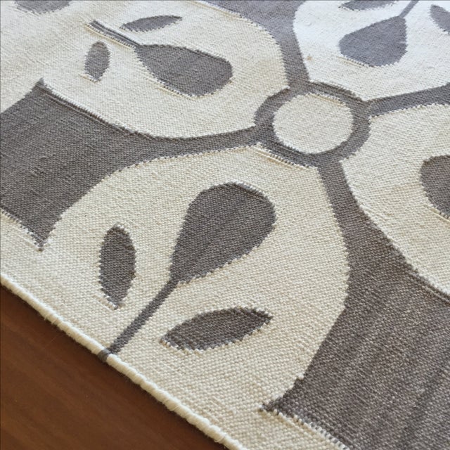 Madeline Weinrib Gray Flatweave Rug 8' X 10' Chairish