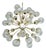 21st Century Nova Satin Brass Clear Balloton Murano Sputnik Chandelier by Fabio LTD For Sale