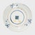 Traditional Chinese Blue & White Floral Plate, C. 1850 For Sale - Image 3 of 3