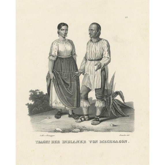 Natives of Michoacan, Paper For Sale