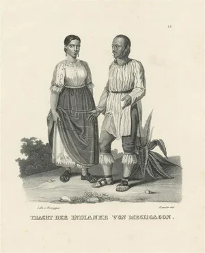 Natives of Michoacan, Paper