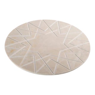 Marble Palatina Plate by Gabriele D'angelo for Kimano For Sale