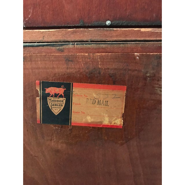 Antique Maddox Tables Mahogany Secretary Desk Chairish