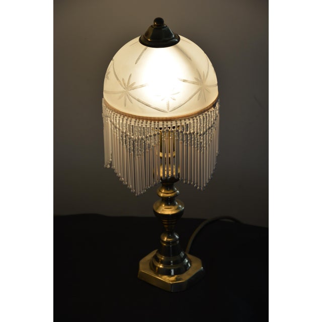 Victorian Brass Table Lamps, 1870, Set of 2 For Sale - Image 14 of 15