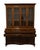 Wood Ethan Allen Georgian Court Solid Cherry Traditional Style 58" Buffet W. Lighted Display China Cabinet 11-6047 / 11-6098 For Sale - Image 7 of 15