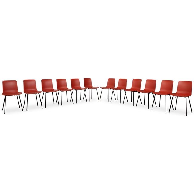 Plastic Chairs by Jasper Morrison for Vitra, Set of 12 For Sale - Image 13 of 13