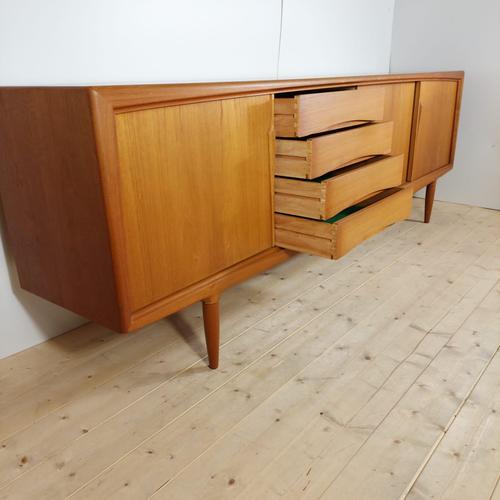 Mid-Century Modern Danish Sideboard by Axel Christiansen for Aco Furniture, 1960s For Sale - Image 3 of 7