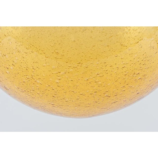 Murano Ball Pendant Light by Doria, Germany, 1970s For Sale - Image 4 of 14