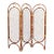 Mid Century New Old Stock Japanese Bamboo Boho Room Divider by Hi River Rattan For Sale