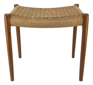 Vintage 80A Ottoman in Teak by Niels Otto Møller for J.L. Møller Møbelfabrik, 1960s