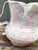 Vintage Slab Built Studio Pottery Pale Pink Vase For Sale - Image 11 of 12