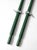 Green Vintage Painted Wooden Oars Pair For Sale - Image 8 of 11