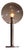 Minimalist Sphere Table Lamp, Germany, 1960s For Sale