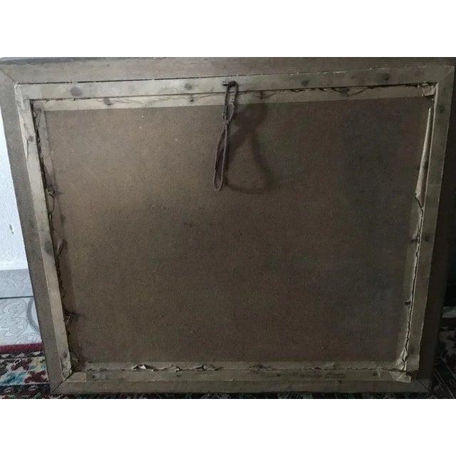 P. Counotte, Landscape Composition Painting, 1960s, Oil on Board, Framed For Sale - Image 6 of 9