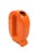 Space Age Orange Q Letter Shaped Ceramic Solifleur Vase by Marcel Radureau, 1970 For Sale - Image 9 of 12