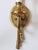 Vintage French Neoclassical Style Brass Wall Sconces-a Pair For Sale - Image 9 of 12