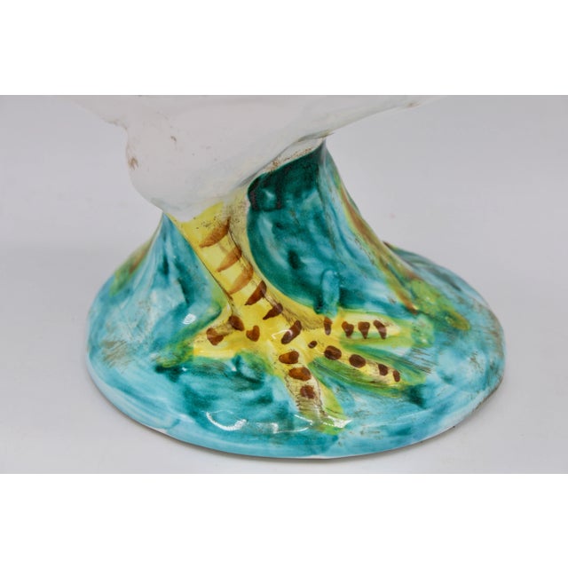 1960s Vintage Italian Ceramic Chicken For Sale - Image 5 of 10