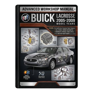 Buick Lacrosse 2005-2009 Car Repair Manual, Workshop Guide Book For Sale