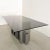 Vintage MCM Paul Evans Cityscape Dining Table – Gunmetal Base, Smoke Glass Top, 1970s For Sale In Palm Springs - Image 6 of 12