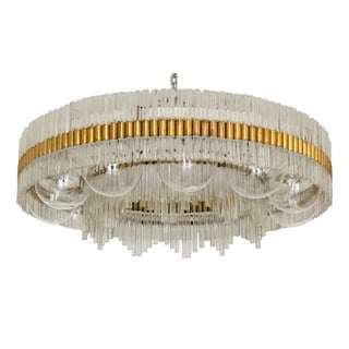 Large Vintage Chandelier from Kamenický Šenov, 1960s For Sale
