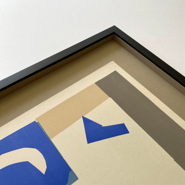 Henri Matisse Vintage 1961 Mourlot Fine Art Lithograph Print Framed Mid Century Modernist Paris Exhibition Poster " Le Danseur " 1937 For Sale - Image 11 of 14