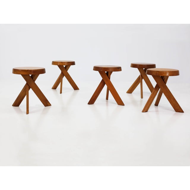 Model S31A Stool by Pierre Chapo, France, 1974 For Sale - Image 12 of 12