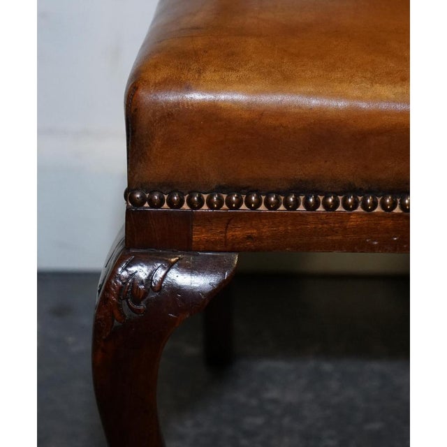 Scottish Victorian Dyed Leather Dining Chairs by John Taylor, Set of 12 For Sale - Image 15 of 18